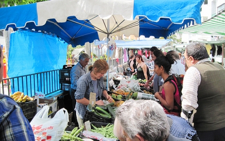 Orgiva market on Thursdays